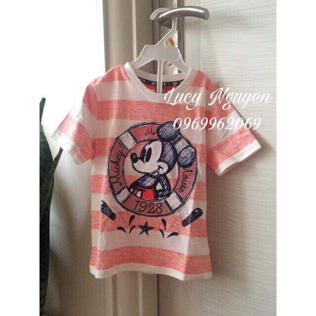 Áo Bé Trai Disney Mickey Orange