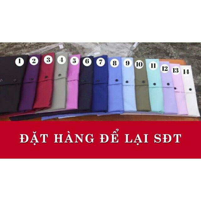 FREESHIP 99K TOÀN QUỐC_Sơ mi lụa màu tự chọn ( ibox shop để chọn màu nhé) | BigBuy360 - bigbuy360.vn