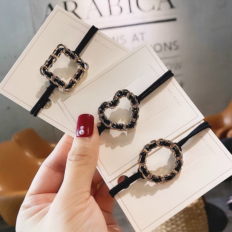 Dây buộc tóc mặt đá to đẳng cấp siêu đẹp !