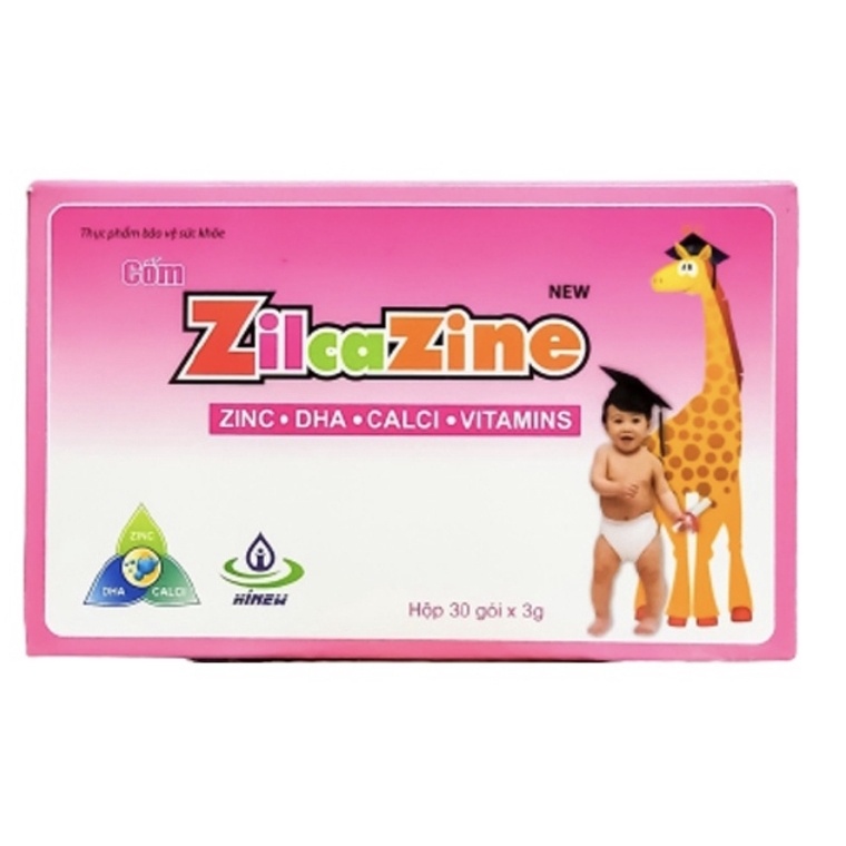 ZilcaZine Cốm Bổ Sung Vitamin, Kháng Chất Cho Xương Và Não Bé