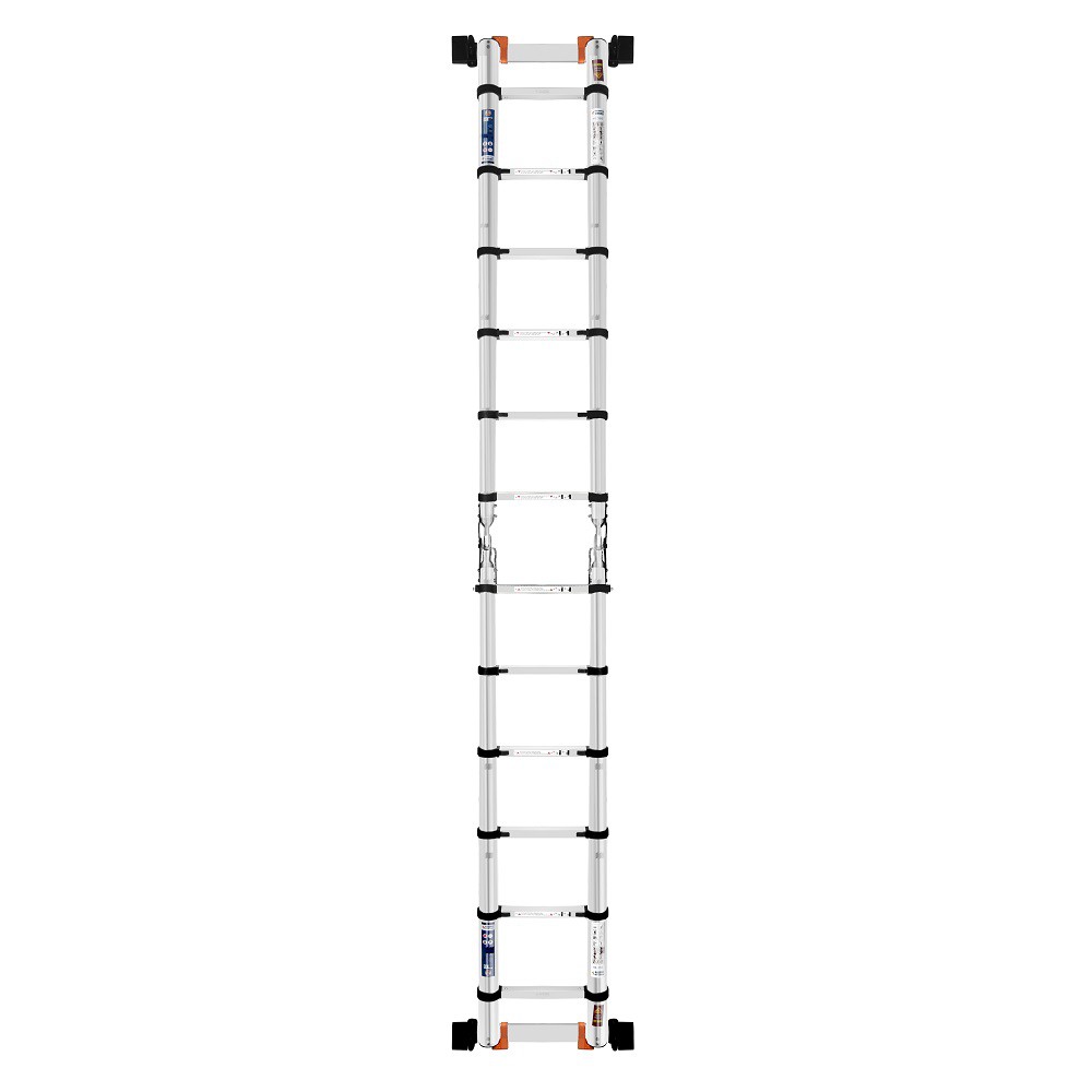 Thang nhôm rút đôi cao cấp HAKAWA - HK-238 (3.8M) - Phân phối chính hãng - Bảo hành 2 năm