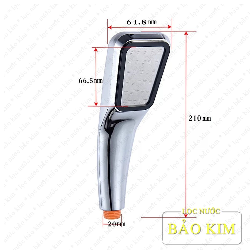 Bộ vòi sen tăng áp nhựa ABS mạ si cao cấp - ST12