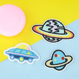 Zanmo sticker ủi thêu - patch thêu ủi quần áo balo vũ trụ