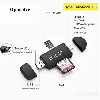 Đầu Đọc Thẻ Nhớ Otg Micro Sd Cổng Usb Type-C