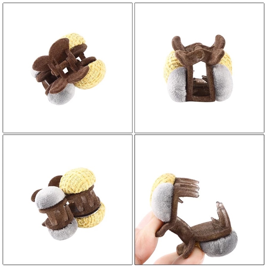 Kẹp tóc hình quả cherry dễ thương nhiều màu tùy chọn cho nữ