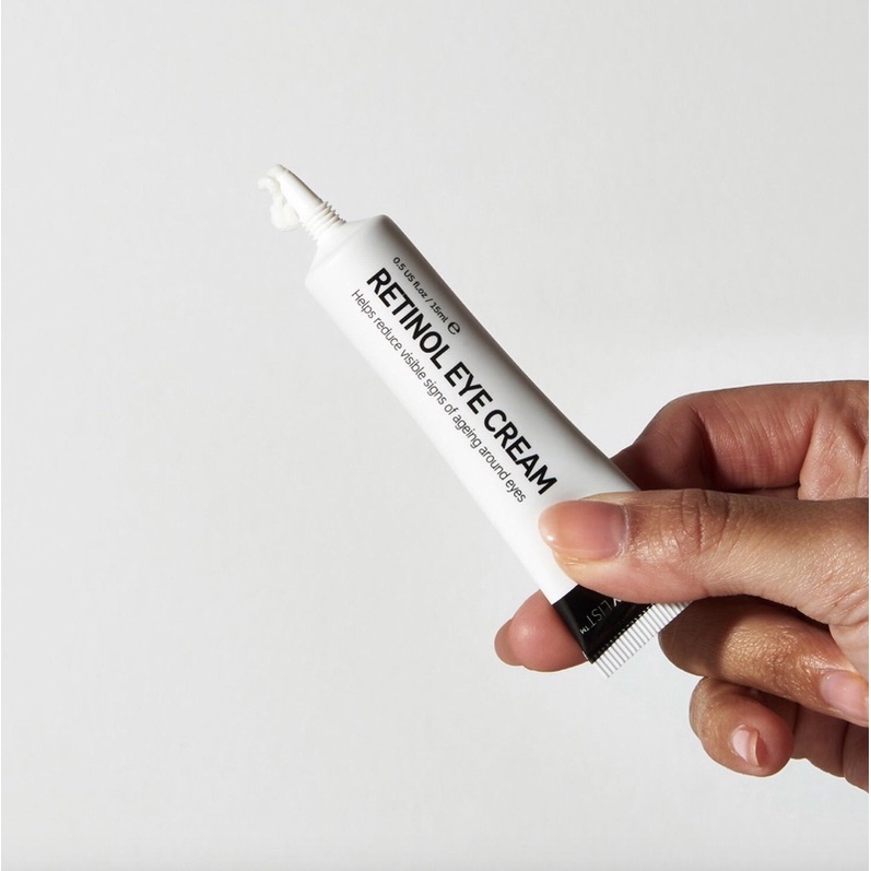 Kem mắt chống lão hóa, giảm nếp nhăn The INKEY List Retinol Eye Cream 15ml (Bill Mỹ) | BigBuy360 - bigbuy360.vn