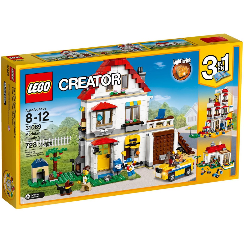 LEGO 31069 Creator - Biệt Thự Nghỉ Dưỡng Gia Đình