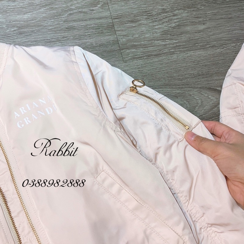 Bomber dáng ngắn HM