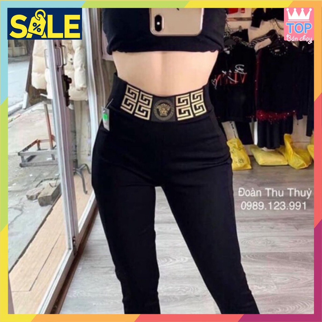[BAO  CHẤT] XẢ KHO Quần legging pha cạp chun (mã #012)