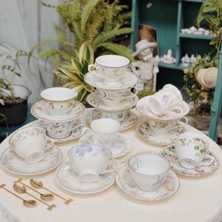 Bộ tách trà hoạ tiết cổ điển ✨