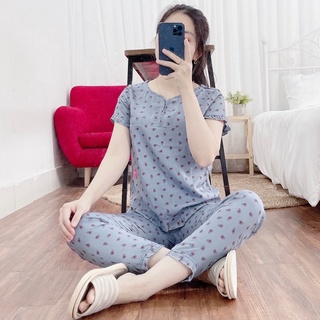 Đồ bộ mặc nhà, đồ ngủ tay ngắn  kate thô mát mẻ