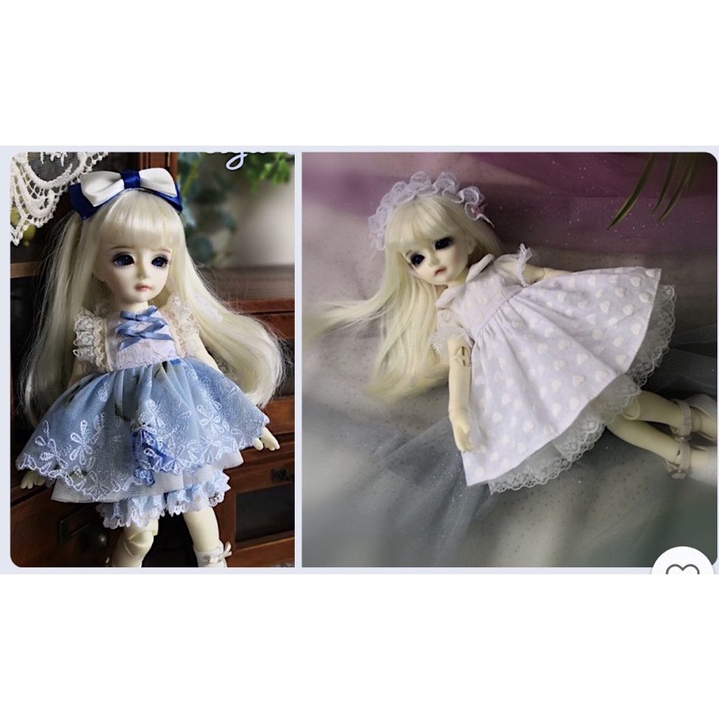 Váy bjd 1/6 xinh xinh xịn mịn mà rẻ