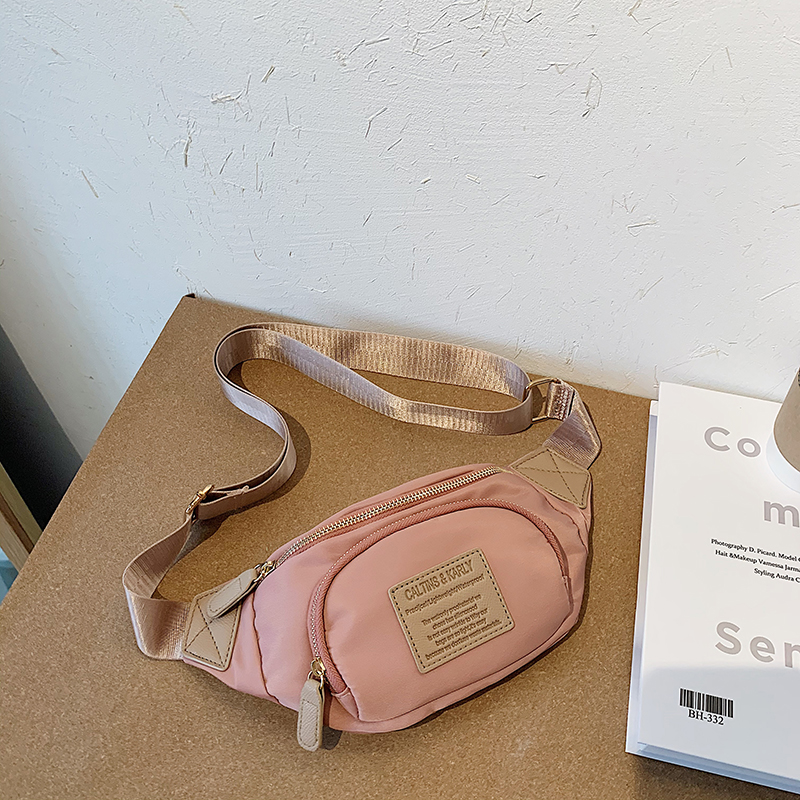 IELGY Túi Đeo Chéo Một Bên Ngực Bằng Vải Oxford Thời Trang Hàn Quốc Dành Cho Bạn Nữ