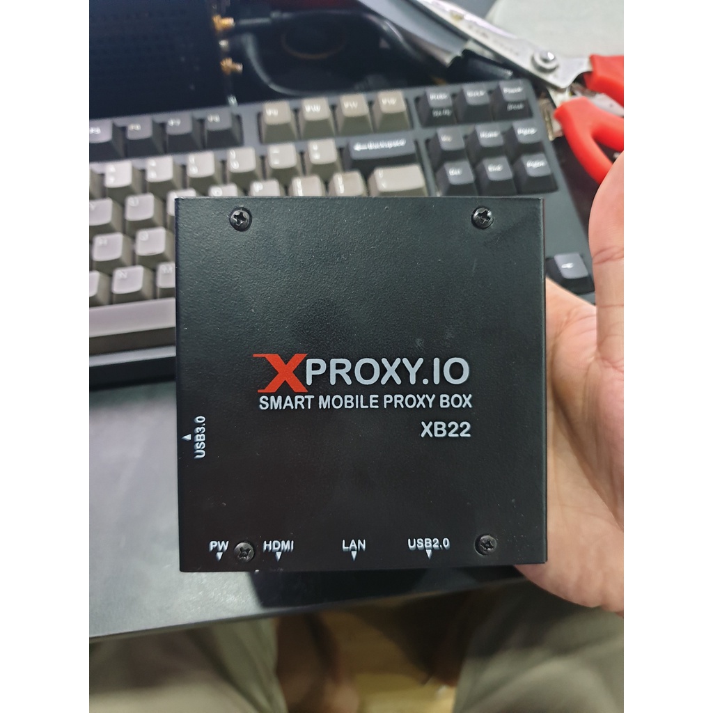 Thiết bị XProxy XB22 tự tạo proxy tự động từ dcom 3G/4G hỗ trợ hơn 200 dòng dcom