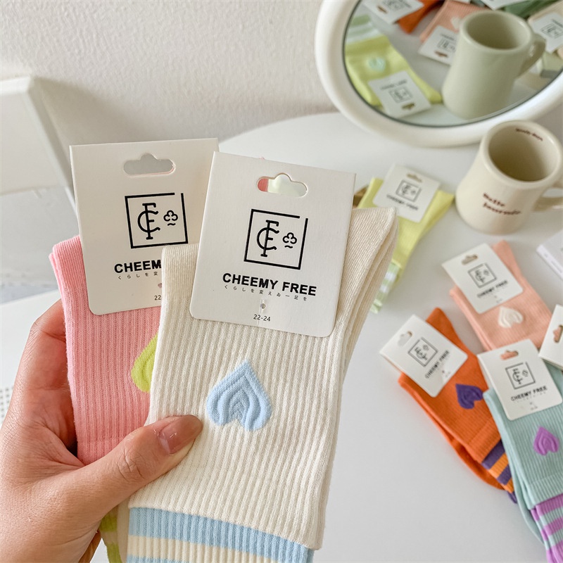 VỚ,TẤT CHEEMY TIM HOT TREND MITAOGIRL.