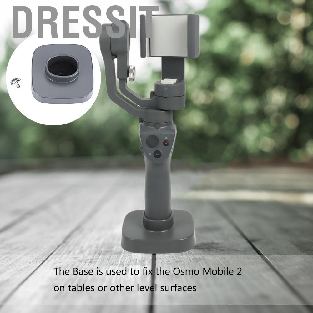 Dressit Extension Stand Mount Base for DJI Osmo Mobile 2 Phone Camera Gimbal Accessory