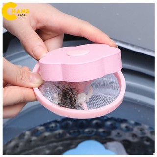 Phao Lọc Rác, Túi Lọc Rác Lọc Cặn Làm Sạch Máy Giặt nk032