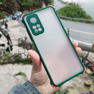 Xiaomi Mi 10T Mi10T Pro Redmi K30s ốp lưng nhám viền màu chống sốc các góc cho Điện thoại