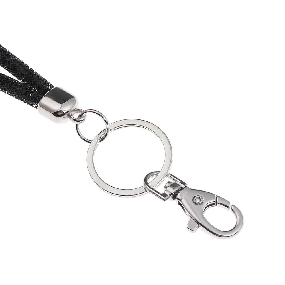 LEILY 1pc Badges Hanging Rope Lightweight Neck Strap Lanyard Retractable Office Supplies|Card Holder|Necklace/Multicolor