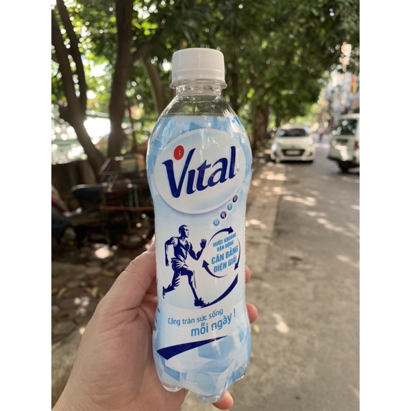 Nước khoáng vital- nước khoáng vận động cân bằng điện giải  thùng 24 chai 450 ml
