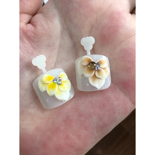 Hoa bột - phụ kiện nail - hoa bột chân 7c