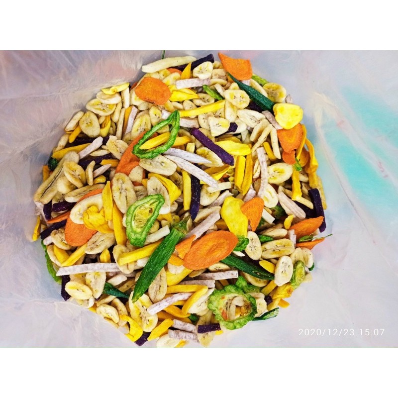 500gr Thập cẩm sấy nguyên cánh 8 loại hoa quả
