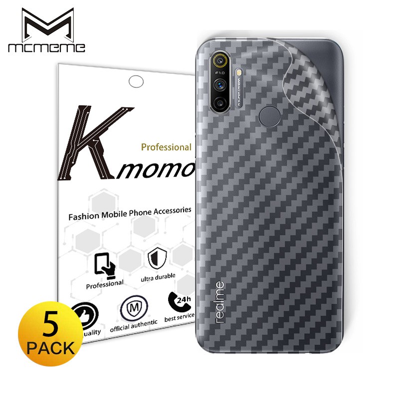 Miếng dán Carbon dành cho OPPO Realme C35 C21 C21Y C25Y C20 C25 C25s C17 C11 C12 C15 9 9i 8 8i 7 6 5 Pro 7i 6i 5i 5s Q C3 C3i C2 2020