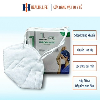 Combo 10 cái khẩu trang y tế n95 promask dây đeo qua đầu - thịnh long