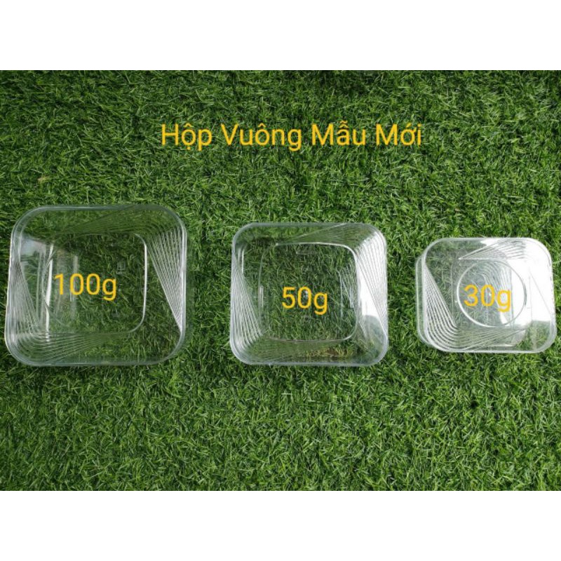 HỘP VUÔNG ĐỰNG 30/50/100g YẾN SÀO