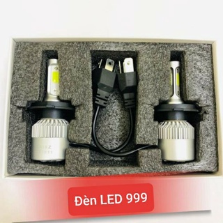 Đèn pha led c6 3 tim led h4