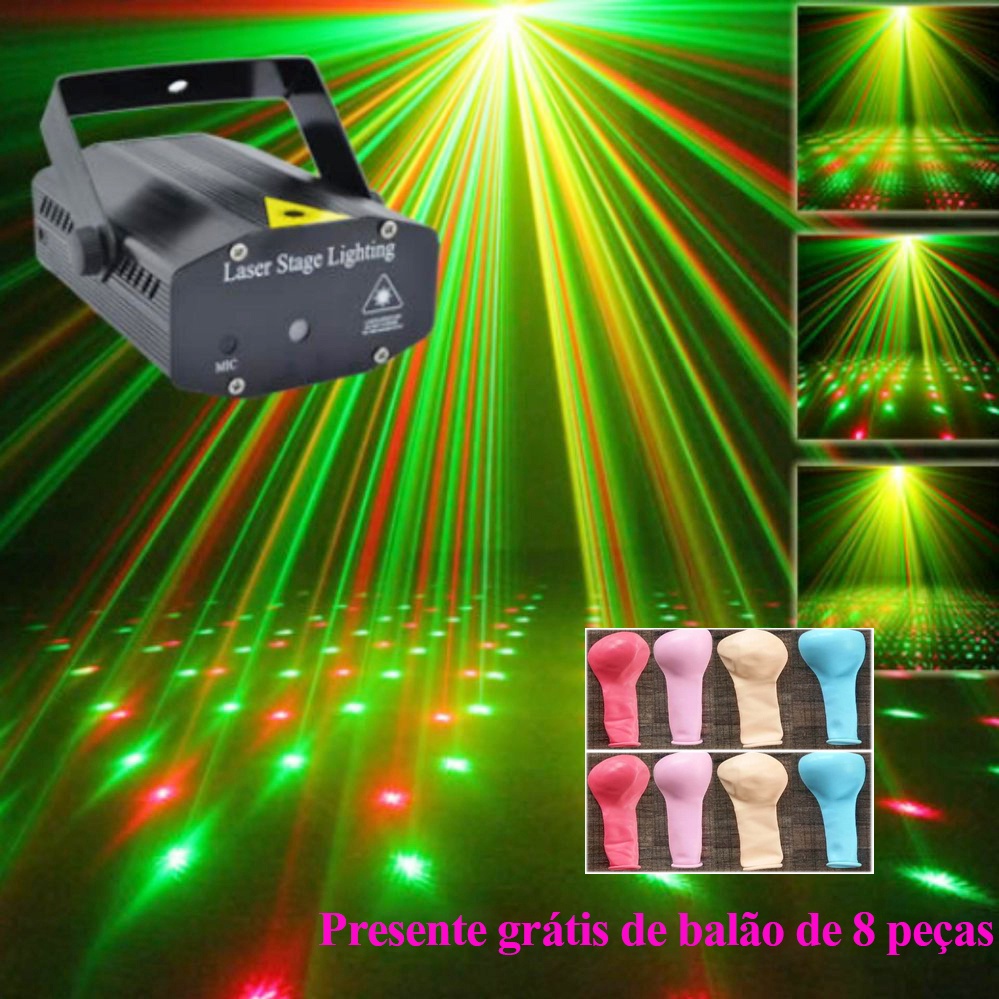 Đèn led Chiếu laser mini Di Động Trang Trí Nhà Cửa / Tiệc Tùng