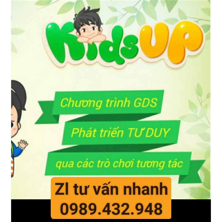 THẺ HỌC KIDS UP CHO BÉ
