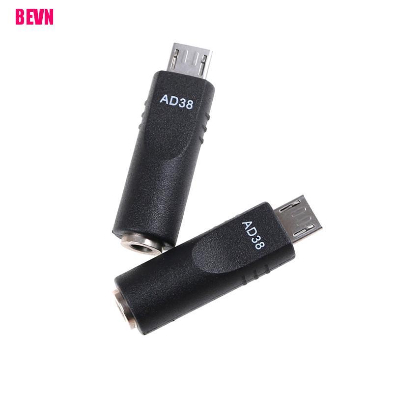 Set 2 Đầu Chuyển Đổi Dc Từ 3.5mm X 1.1mm Sang Micro Usb 5 Chuyên Dụng