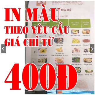 In tài liệu học tập đen trắng giá rẻ [HỎA TỐC]