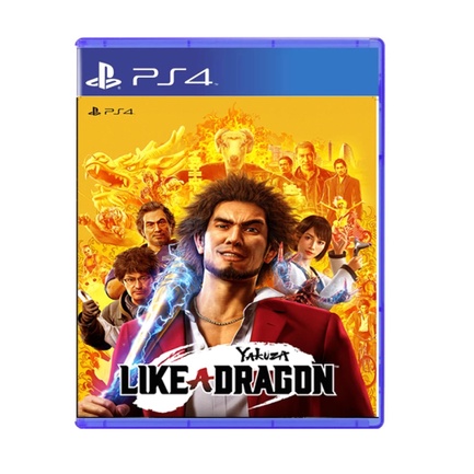 Đĩa Game PS4 - Yakuza Like A Dragon