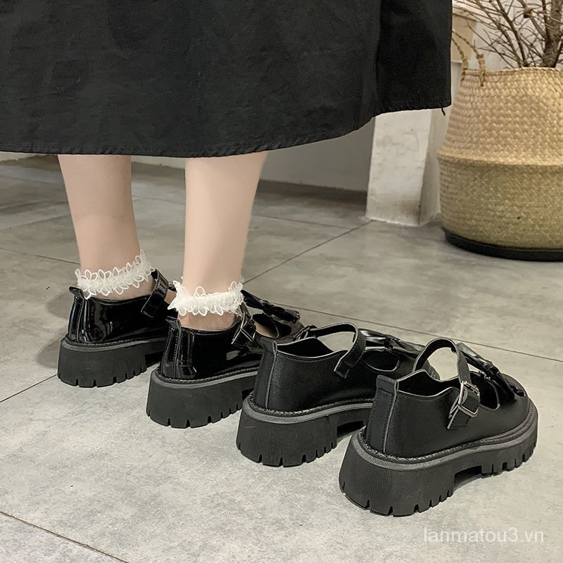 Giày Búp Bê Nữ Mũi Tròn Phong Cách Nhật Bản Nhật Bản 21 | BigBuy360 - bigbuy360.vn