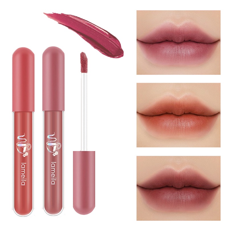 Son Môi Lameila Dạng Lỏng Lâu Trôi Chống Thấm Nước Với 6 Màu Lựa Chọn