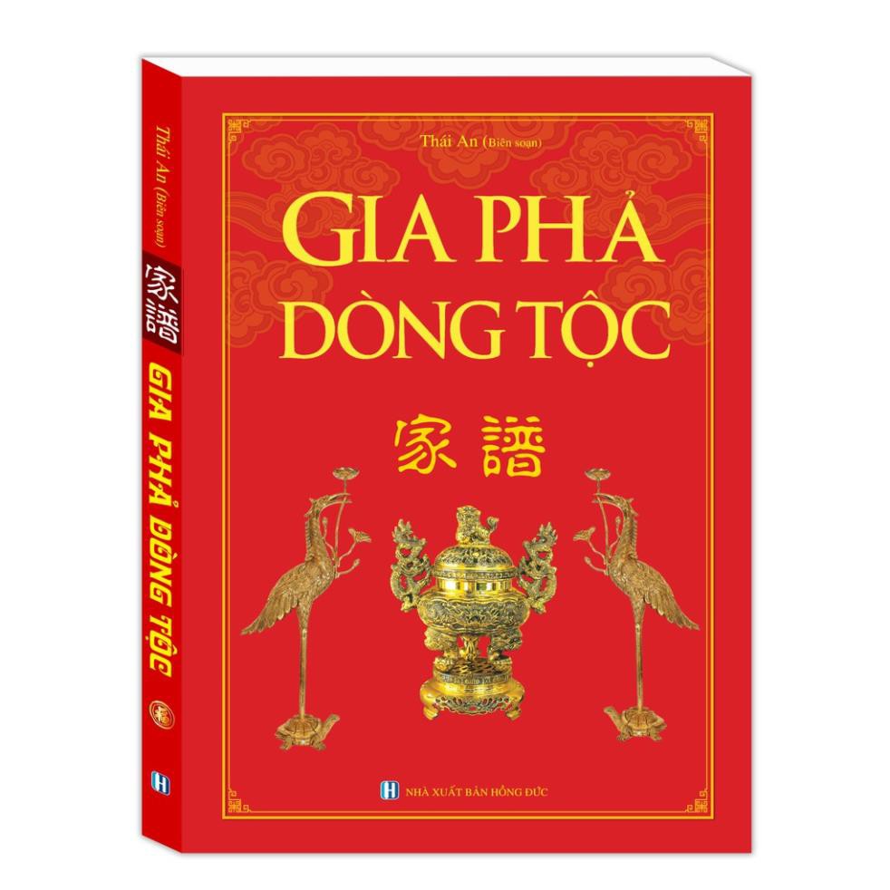 Sách - Gia phả dòng tộc (bìa cứng tái bản)