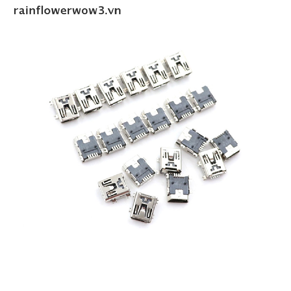 Set 20 Linh Kiện Điện Tử USB Type B 5-Pin 180 Độ SMD SMT PCB