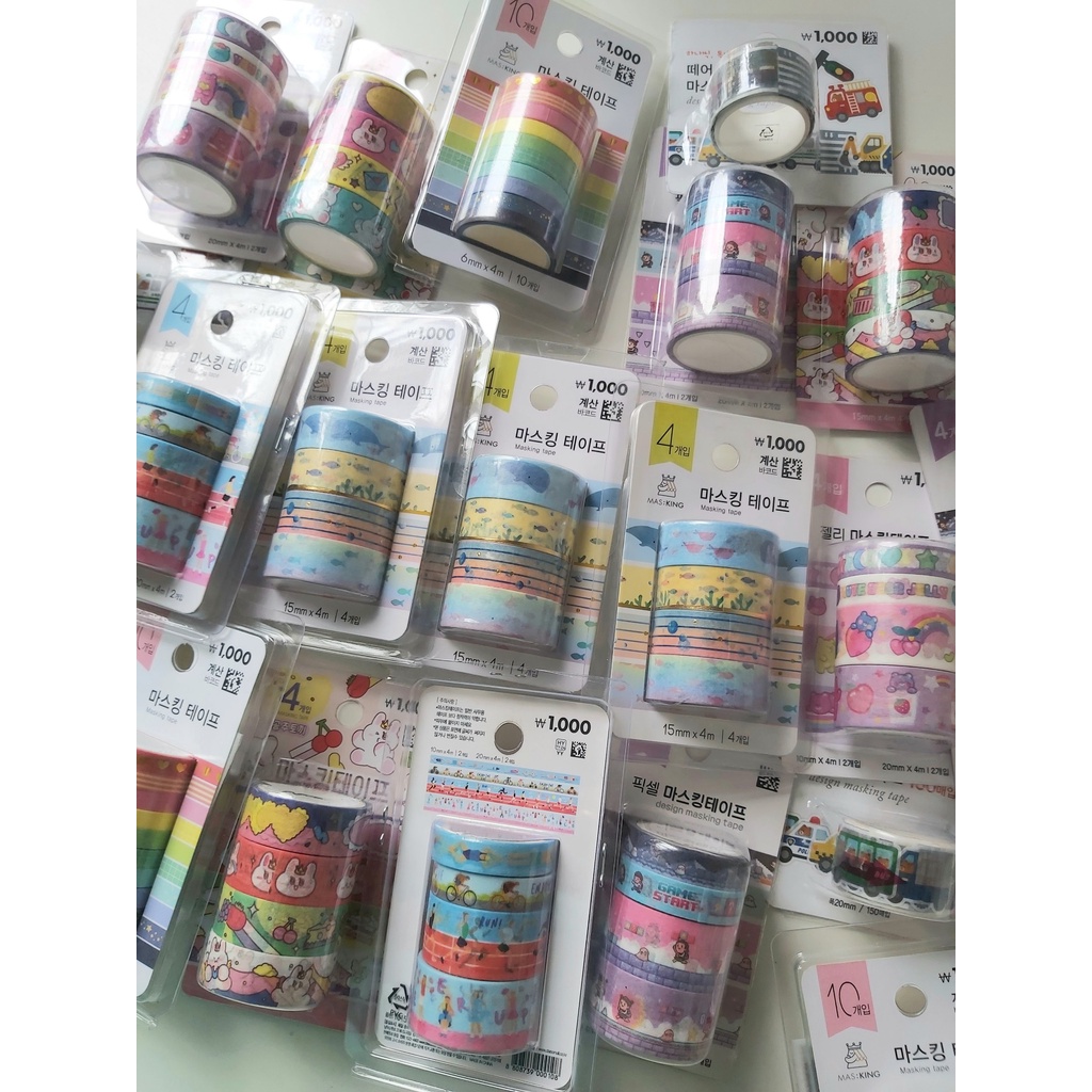 Wahitape Daiso nhiều hình dễ thương