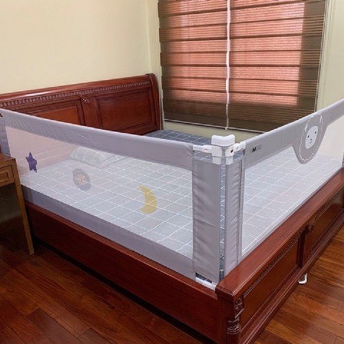 Thanh chắn giường thông minh cho bé - Đủ loại 1m6, 1m8, 2m, 2m2 - SL 1 TẤM