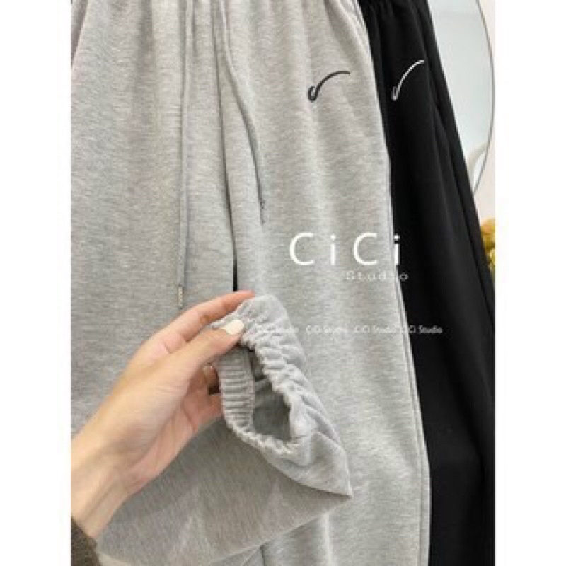 Quần jogger nữ bo chun thể thao chất vải da cá dày dặn hàng loại 1 xịn đẹp