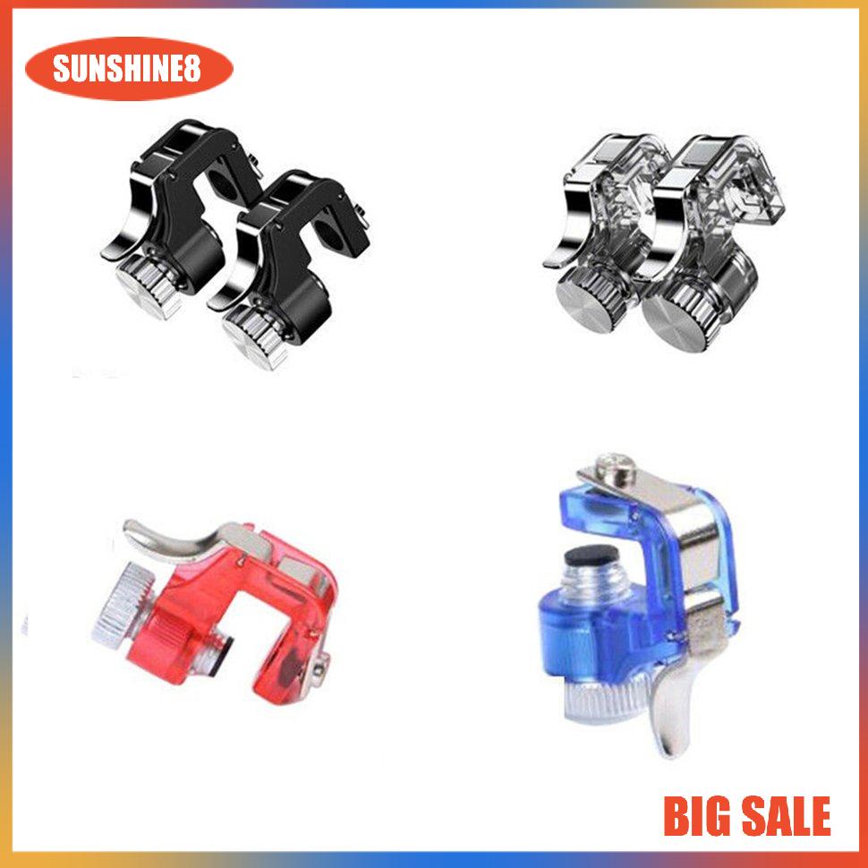 【SUN】R11 Metal Smart Phone Mobile Gaming Trigger Aim Key Shooter For Mobile Gamepad