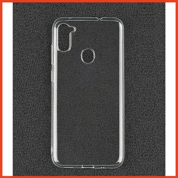 "Ốp Dẻo Trong Samsung A11 " Loại Dày_Không ố vàng, chống trầy xước va đập TimShop