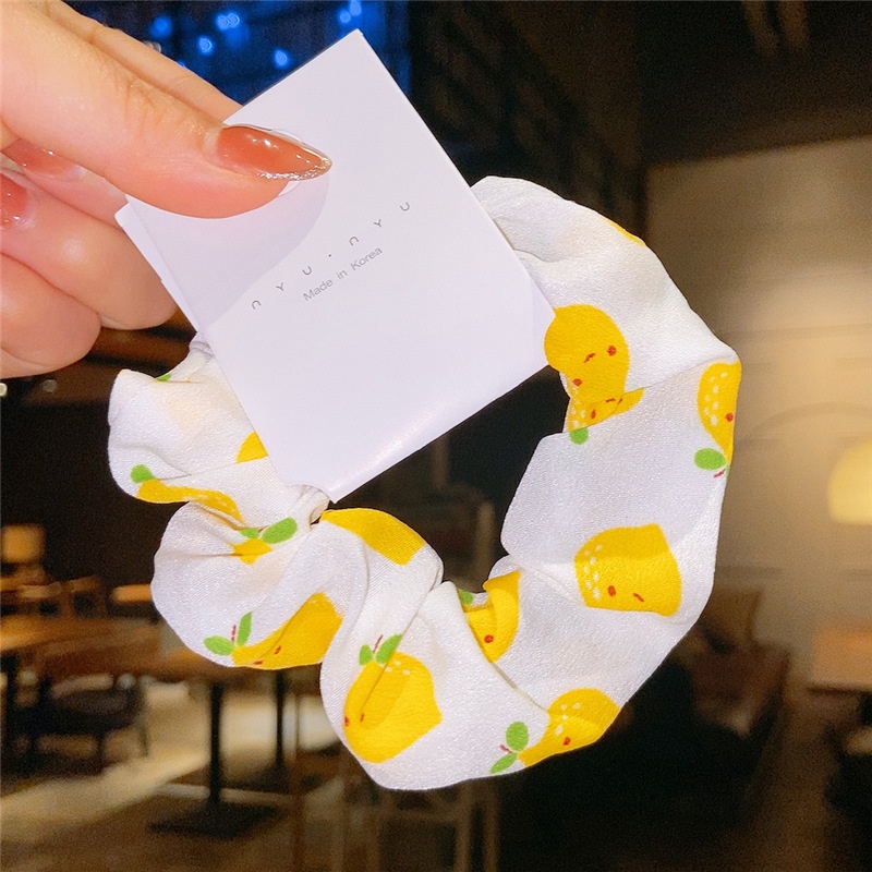 Dây Cột Tóc Scrunchies Trái Cây Cực Xinh Cho Mẹ Và Bé Mihoshop