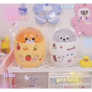 [FREESHIP ĐƠN 50K]Thùng rác mini để bàn hình con gấu,...