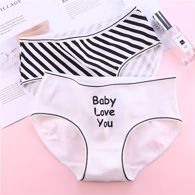 Quần Lót Nữ Cao Cấp Baby Love You 100% Cotton Thoáng Khí Cho Nữ