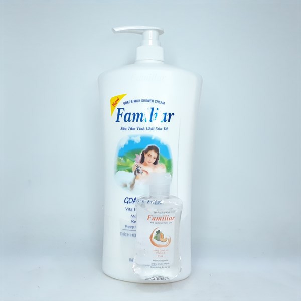 Sữa Tắm Tinh Chất Sữa Dê Familiar Goat' Milk 1.2l