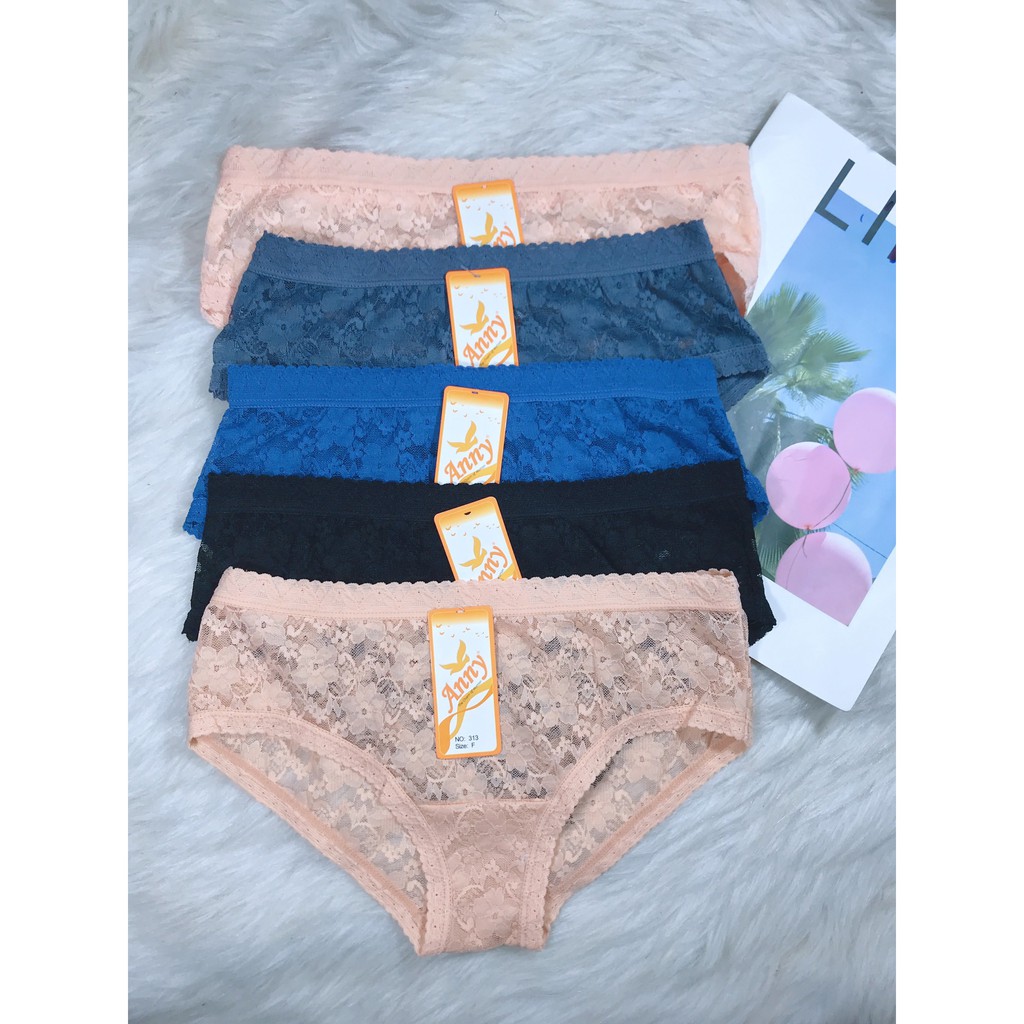 Quần lót ren siêu xinh Anny 313 - Nhỏ nhắn xinh xinh 40-50kg nhập khẩu THÁI LAN