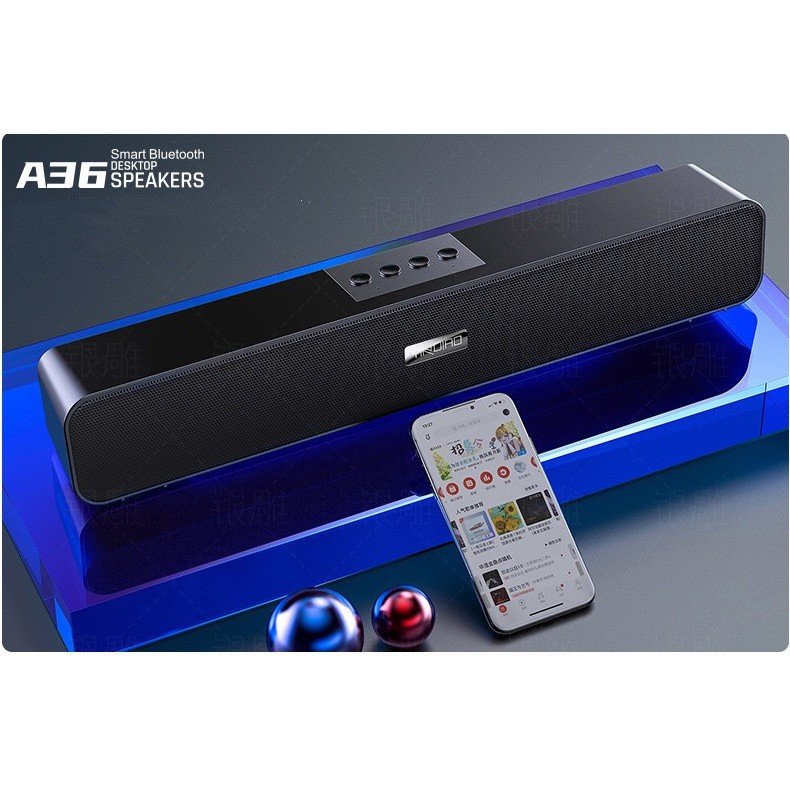 Loa bluetooth loa máy tính Laptop loa vi tính, tivi để bàn A36 Bass cực chất âm thanh sống động siêu chất